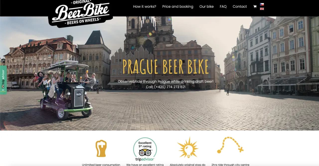 Prague Beer Bike